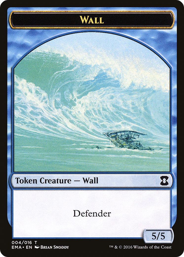 Wall Token (EMA-004) [Eternal Masters Tokens]