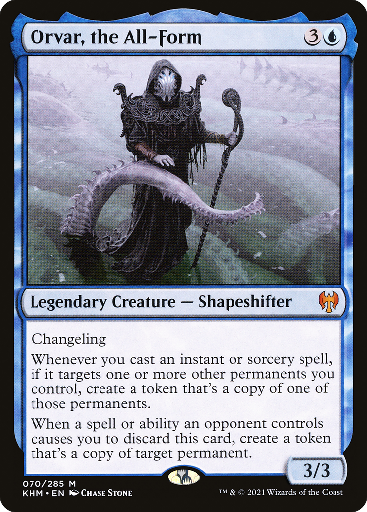 Orvar, the All-Form (KHM-070) [Kaldheim] Foil