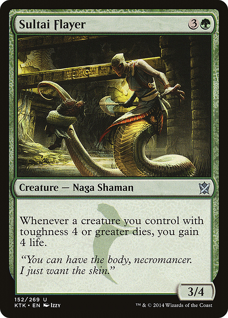 Sultai Flayer (KTK-152) [Khans of Tarkir] Foil