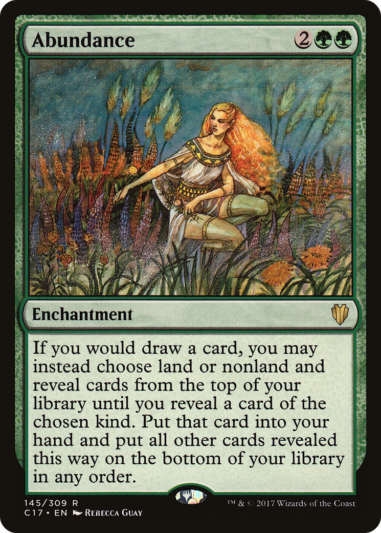 Abundance (C17-145) [Commander 2017]