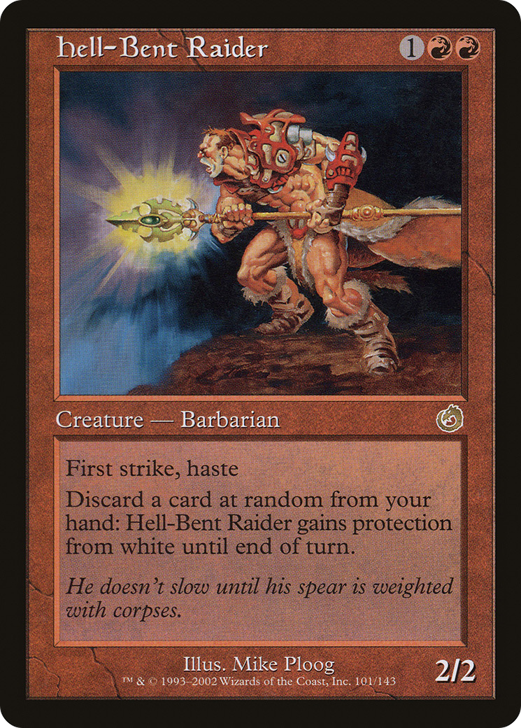 Hell-Bent Raider (TOR-101) [Torment]