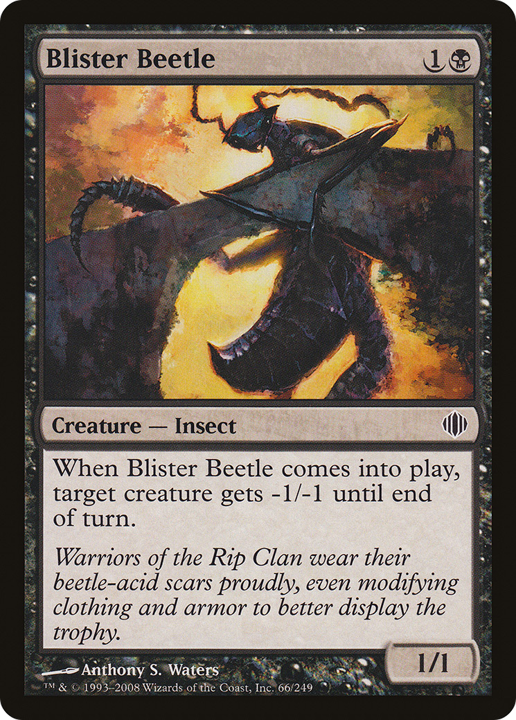 Blister Beetle (ALA-066) [Shards of Alara]