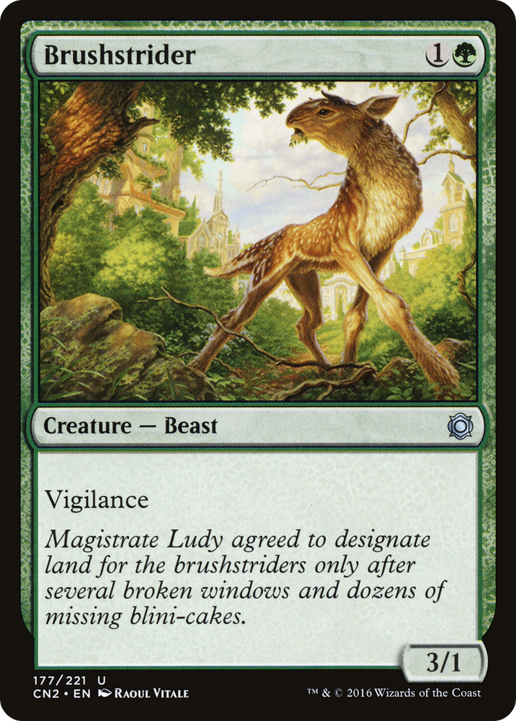 Brushstrider (CN2-177) [Conspiracy: Take the Crown]