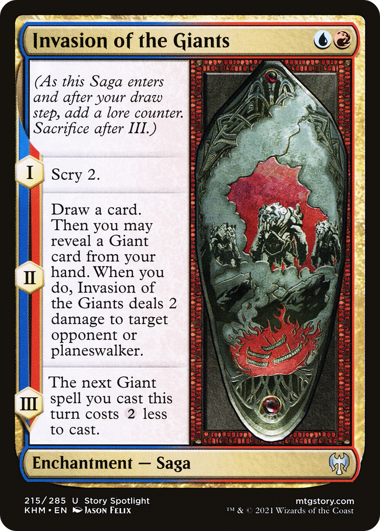 Invasion of the Giants (KHM-215) [Kaldheim] Foil