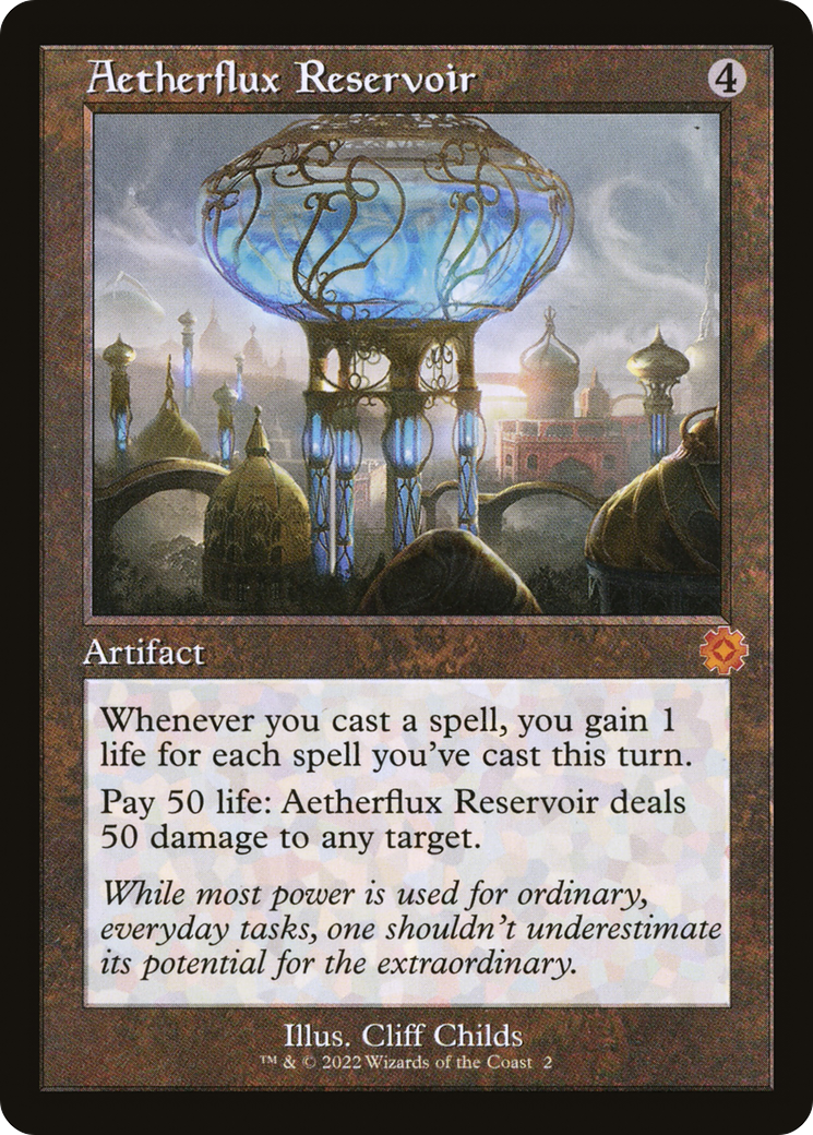 Aetherflux Reservoir (BRR-002) [The Brothers' War Retro Artifacts] Foil