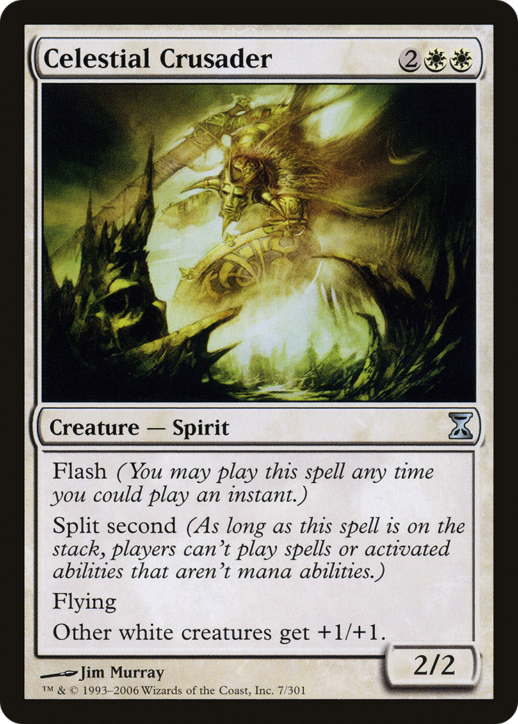 Celestial Crusader (TSP-007) [Time Spiral]