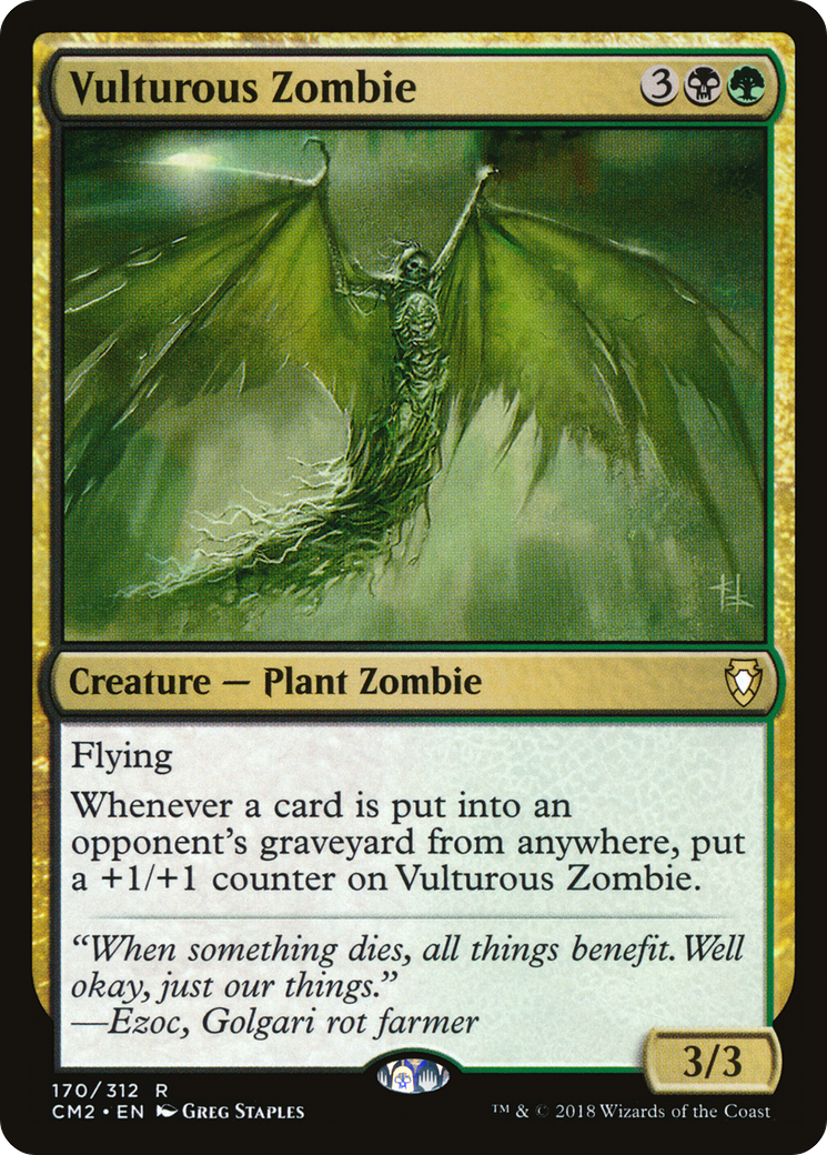 Vulturous Zombie (CM2-170) [Commander Anthology Volume II]