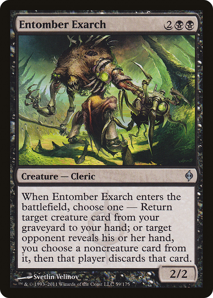 Entomber Exarch (NPH-059) [New Phyrexia] Foil