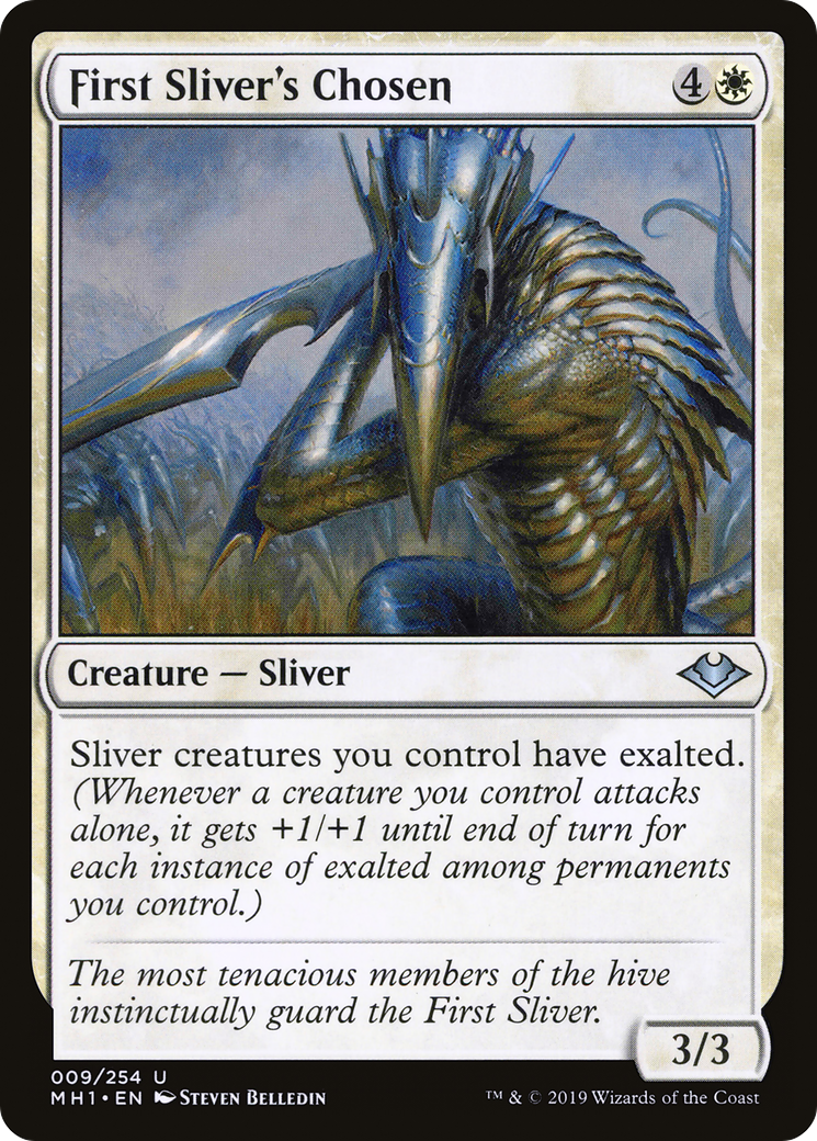 First Sliver's Chosen (MH1-009) [Modern Horizons] Foil