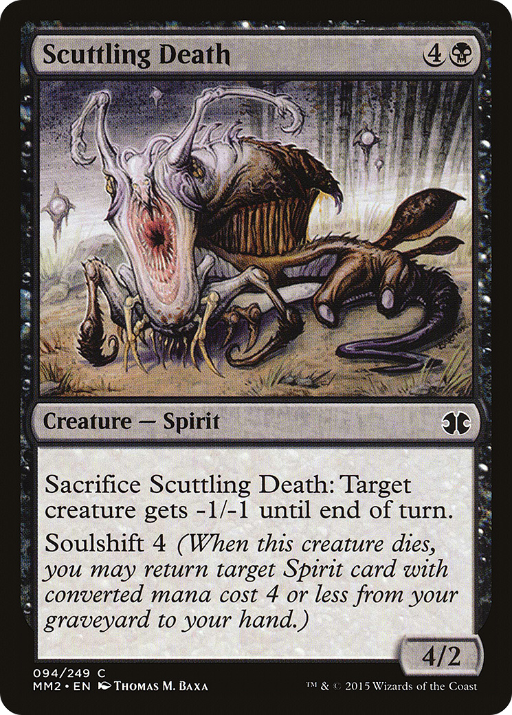 Scuttling Death (MM2-094) [Modern Masters 2015] Foil