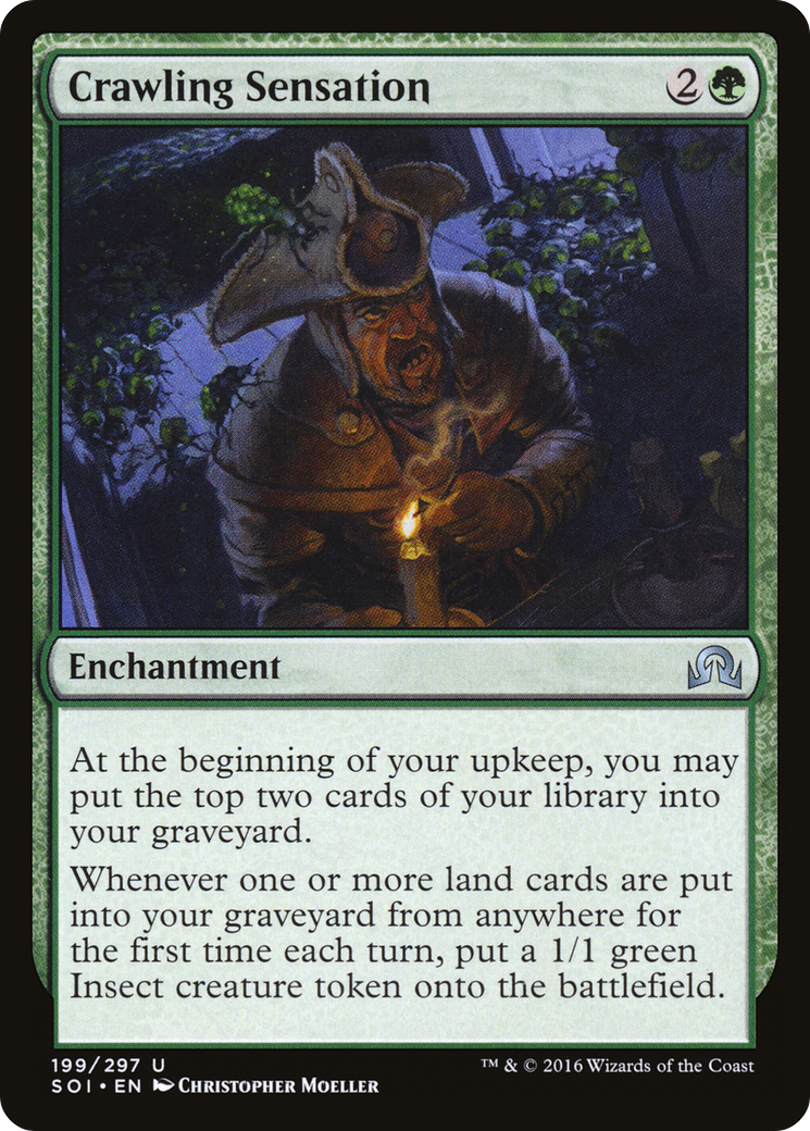 Crawling Sensation (SOI-199) [Shadows over Innistrad] Foil