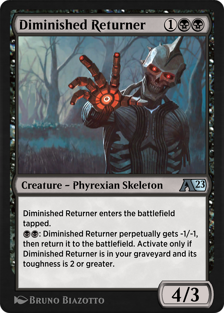 Diminished Returner (YDMU-009) [Alchemy: Dominaria]