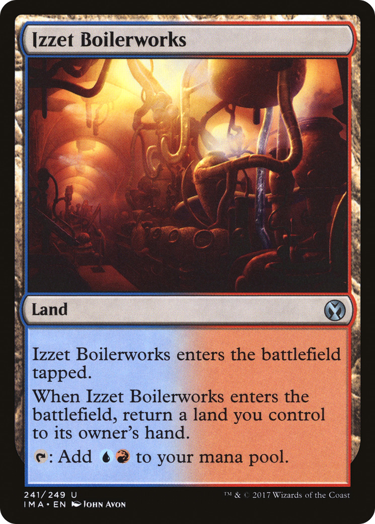 Izzet Boilerworks (IMA-241) [Iconic Masters]