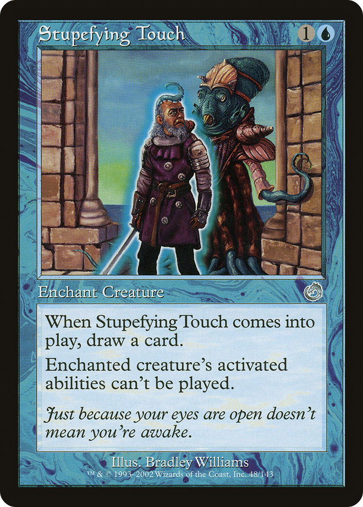 Stupefying Touch (TOR-048) [Torment] Foil