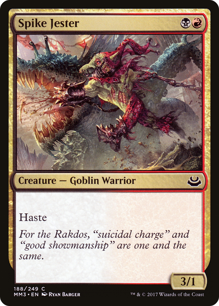 Spike Jester (MM3-188) [Modern Masters 2017]