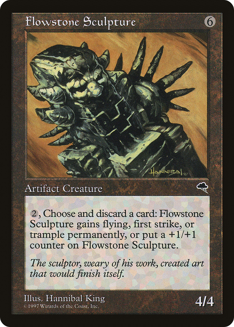 Flowstone Sculpture (TMP-288) [Tempest]