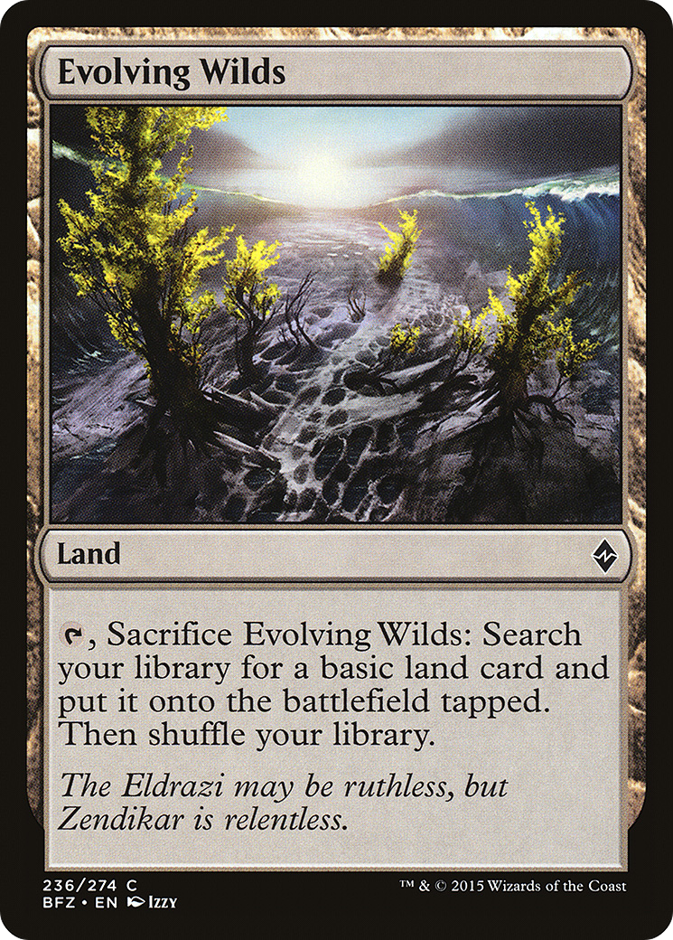 Evolving Wilds (BFZ-236) [Battle for Zendikar]