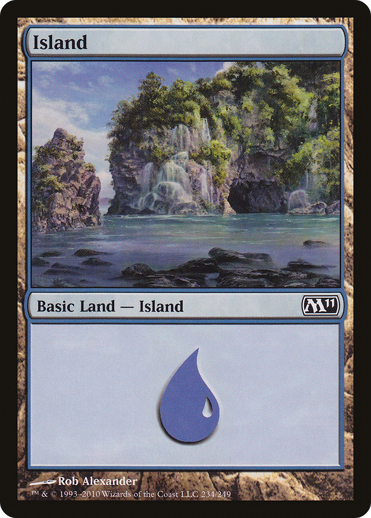 Island (M11-234) [Magic 2011] Foil
