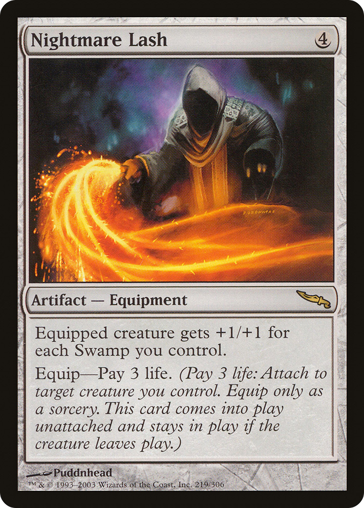 Nightmare Lash (MRD-219) [Mirrodin] Foil