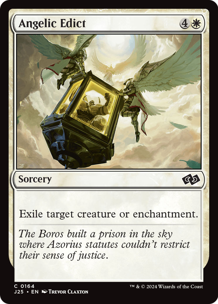 Angelic Edict (J25-164) [Foundations Jumpstart]