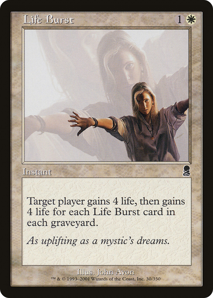 Life Burst (ODY-030) [Odyssey] Foil