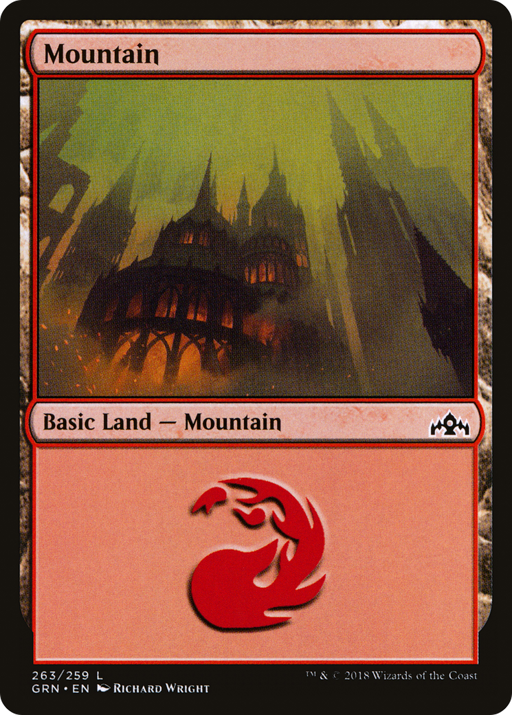 Mountain (GRN-263) [Guilds of Ravnica]