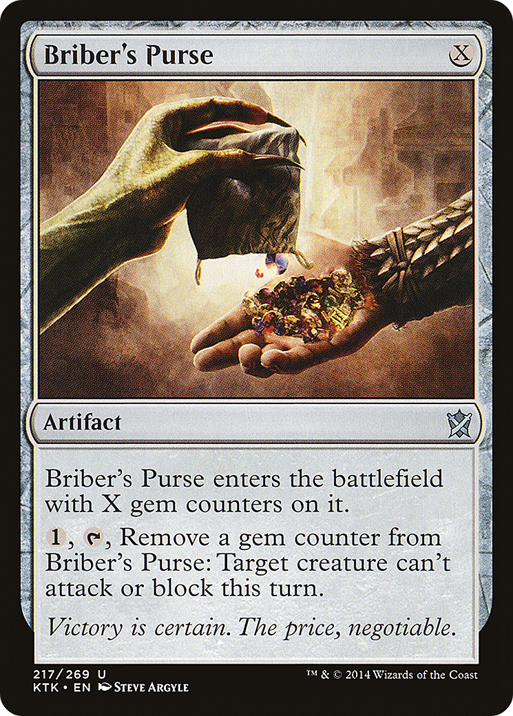 Briber's Purse (KTK-217) [Khans of Tarkir]