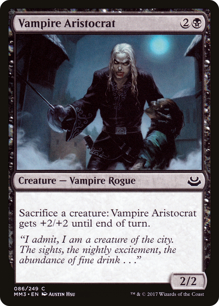 Vampire Aristocrat (MM3-086) [Modern Masters 2017] Foil