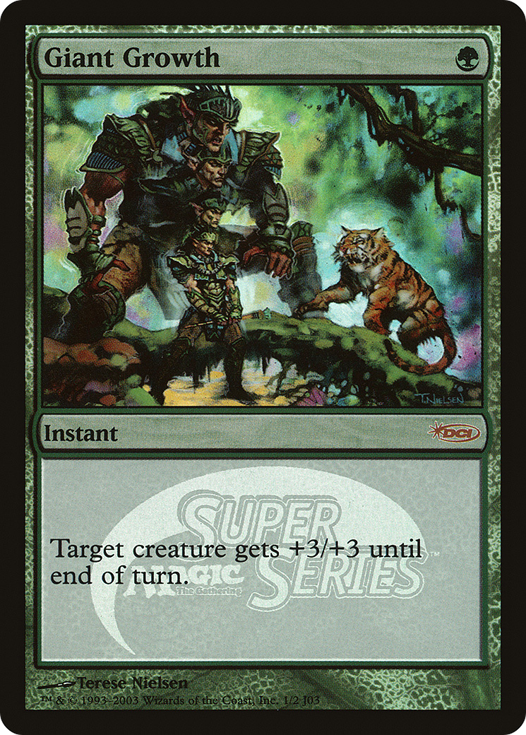 Giant Growth (Junior Super Series) (JSS-001) [Junior Super Series] Foil