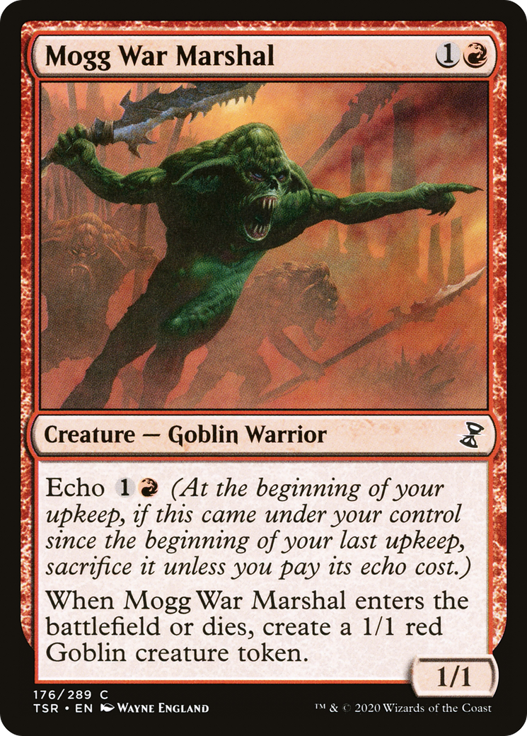 Mogg War Marshal (TSR-176) [Time Spiral Remastered] Foil