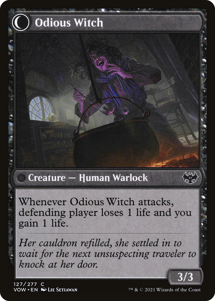 Ragged Recluse (VOW-127) [Innistrad: Crimson Vow]