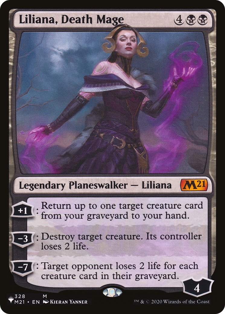 Liliana, Death Mage (LIST-M21-328) [The List]