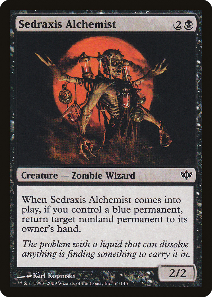 Sedraxis Alchemist (CON-034) [Conflux] Foil