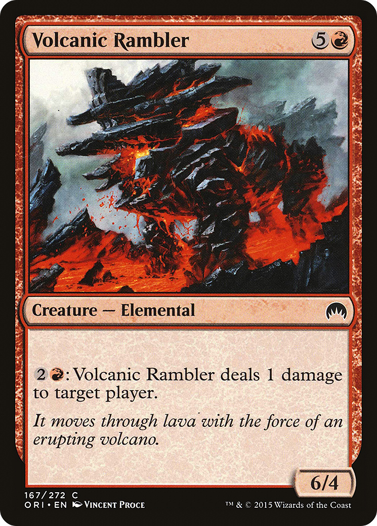 Volcanic Rambler (ORI-167) [Magic Origins]