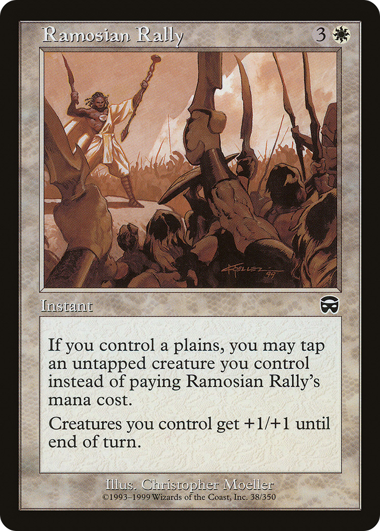 Ramosian Rally (MMQ-038) [Mercadian Masques] Foil
