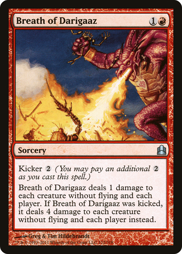 Breath of Darigaaz (CMD-112) [Commander 2011]