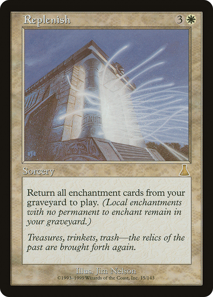Replenish (UDS-015) [Urza's Destiny]
