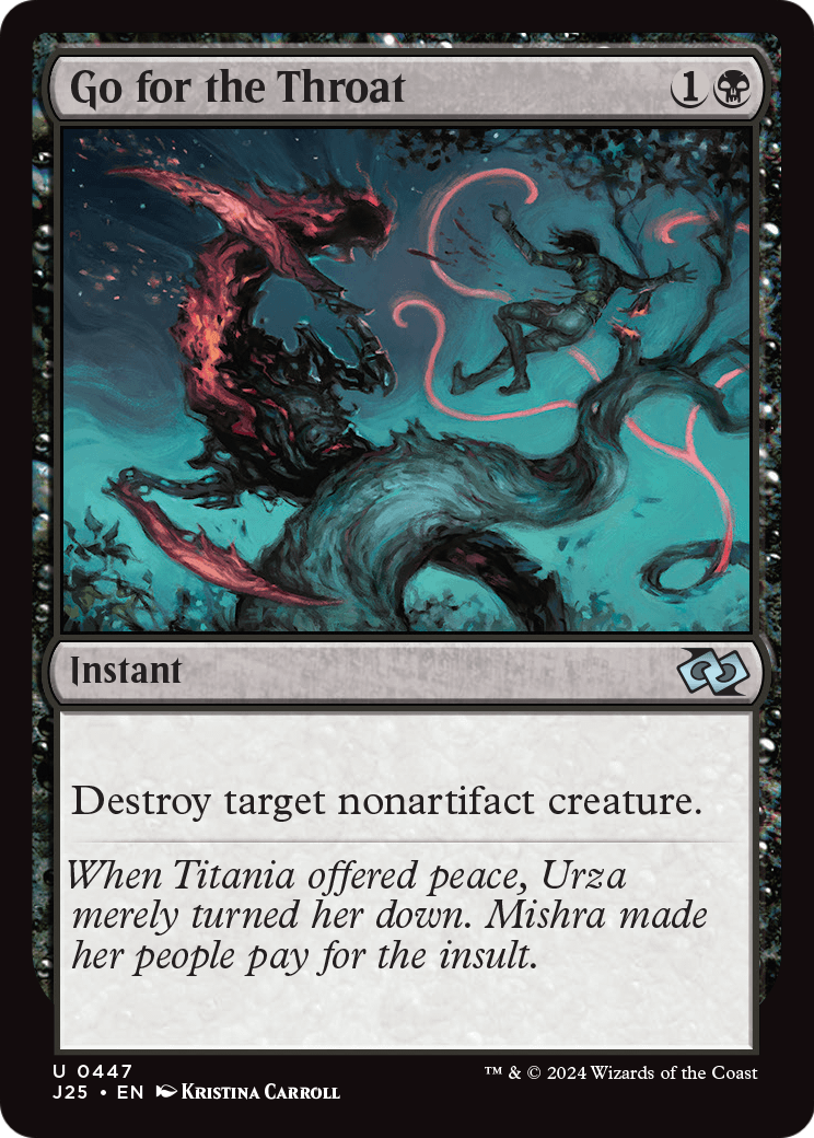 Go for the Throat (J25-447) [Foundations Jumpstart]