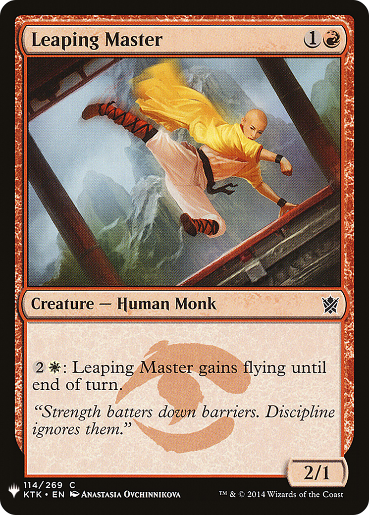 Leaping Master (LIST-KTK-114) [The List]