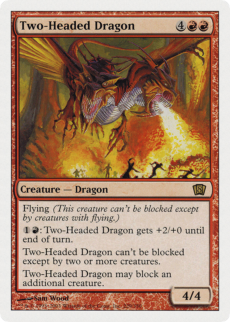 Two-Headed Dragon (8ED-229) [8th Edition]