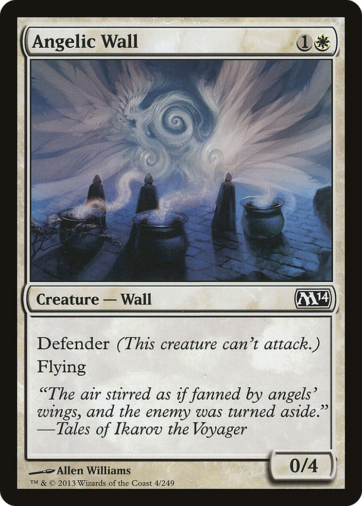 Angelic Wall (M14-004) [Magic 2014]