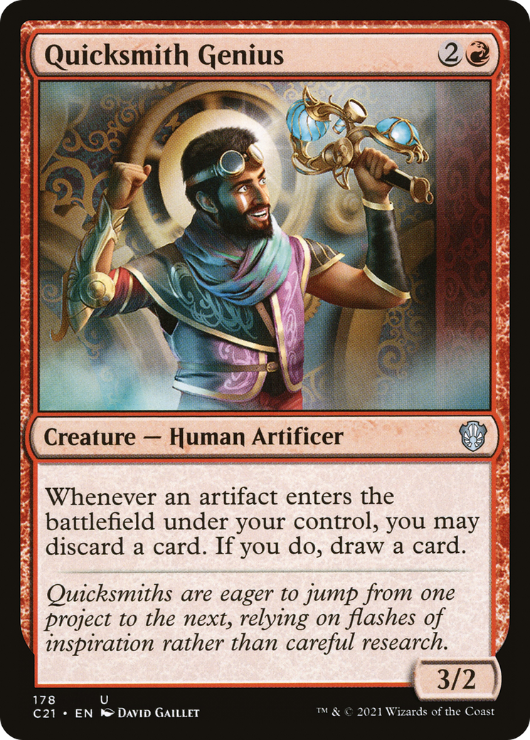 Quicksmith Genius (C21-178) [Commander 2021]