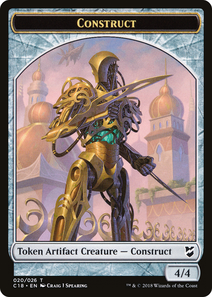 Construct (TC18-020) [Commander 2018 Tokens]