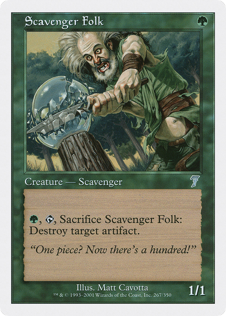 Scavenger Folk (7ED-267) [7th Edition]