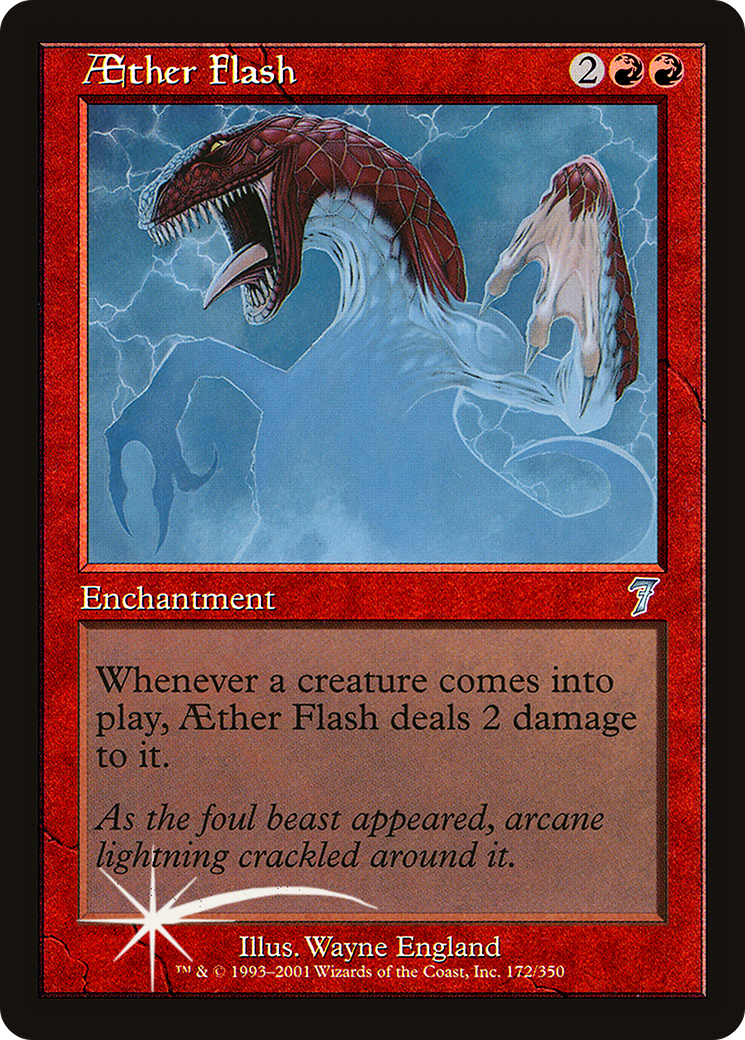 Aether Flash (7ED-172★) [7th Edition]
