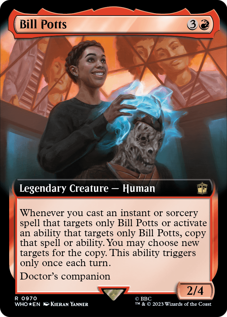Bill Potts (Extended Art) (Surge Foil) (WHO-970) [Doctor Who] Foil