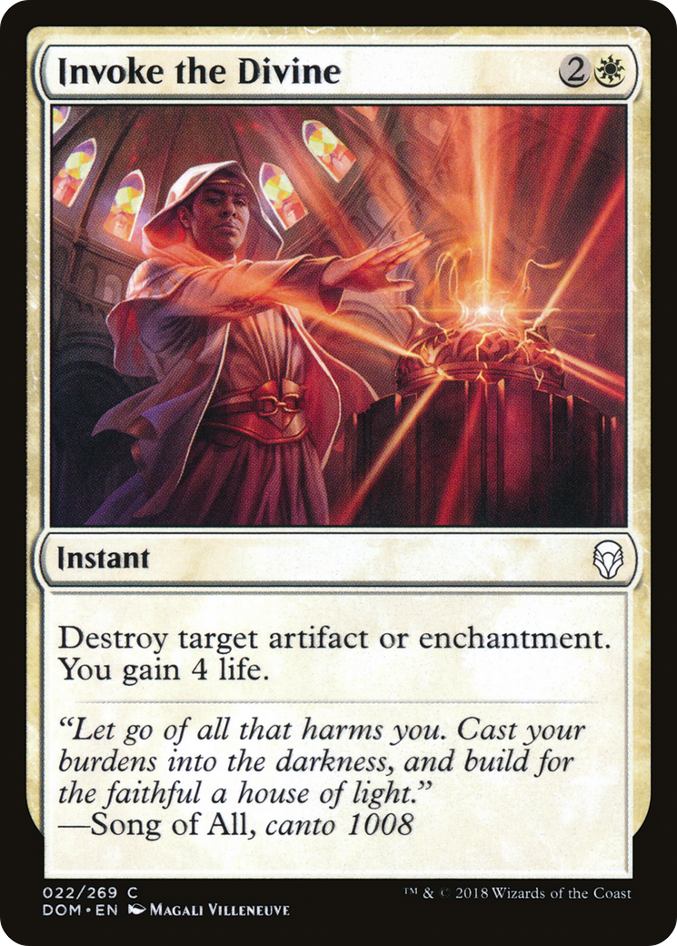Invoke the Divine (DOM-022) [Dominaria]