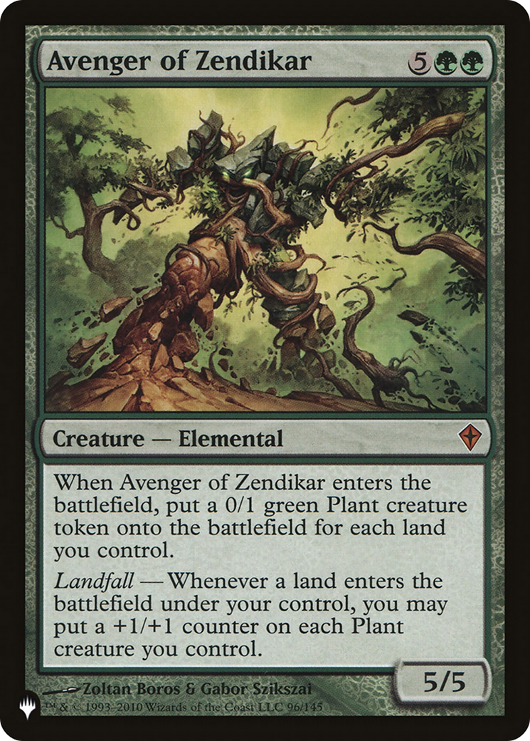 Avenger of Zendikar (LIST-WWK-96) [The List]