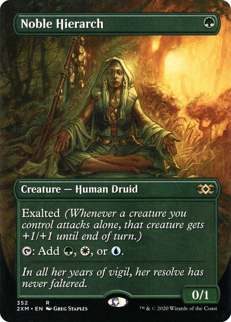 Noble Hierarch (Borderless) (2XM-352) [Double Masters]
