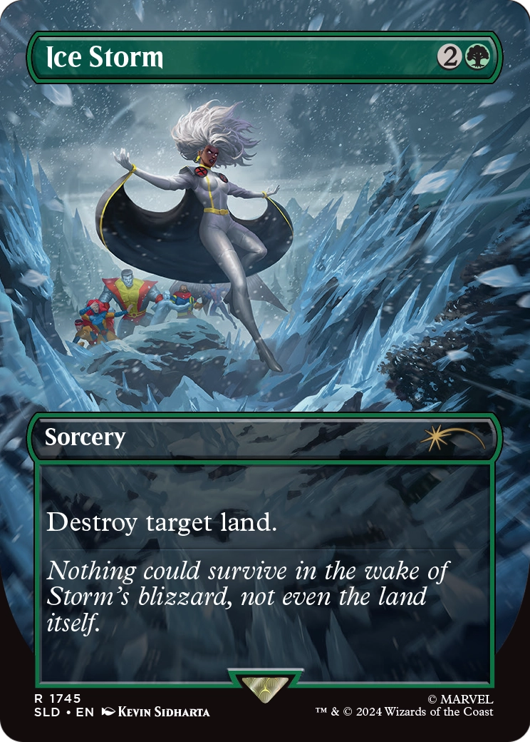Ice Storm (SLD-1745) (Borderless) [Secret Lair Drop]